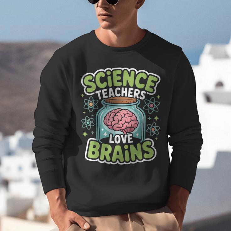 Teacher Halloween Costume Science Teachers Love Brains Unisex Sweatshirt, Science Teacher Sweatshirts, funny gift Teacher Halloween Costume Science Teachers Love Brains Unisex Sweatshirt, Science Teacher Sweatshirts, funny gift
