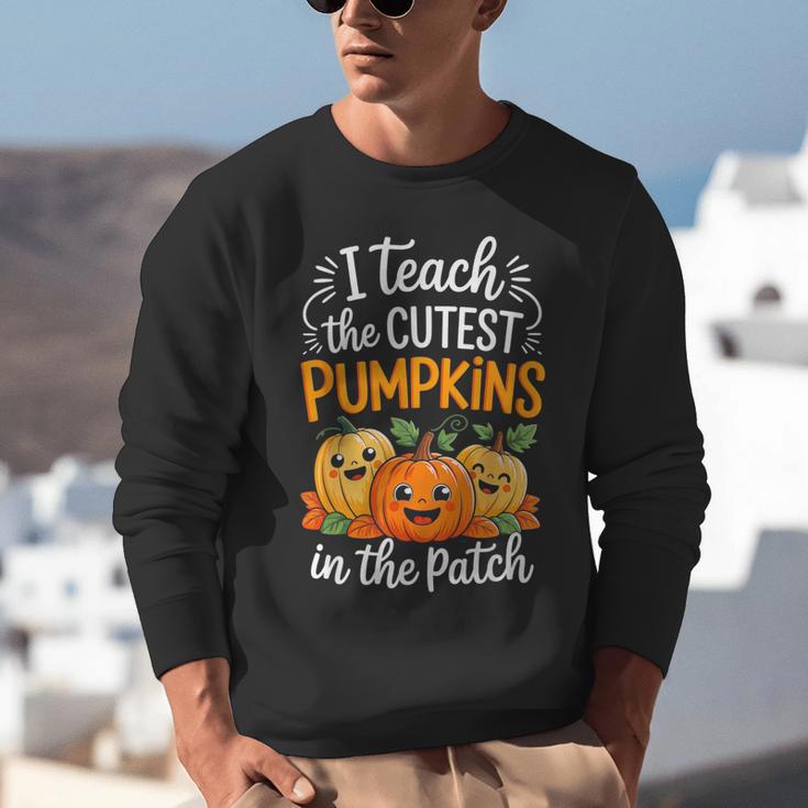Teacher Halloween Pre-K Teacher Kindergarten Cutest Pumpkins Unisex Sweatshirt, funny gift Teacher Halloween Pre-K Teacher Kindergarten Cutest Pumpkins Unisex Sweatshirt, funny gift