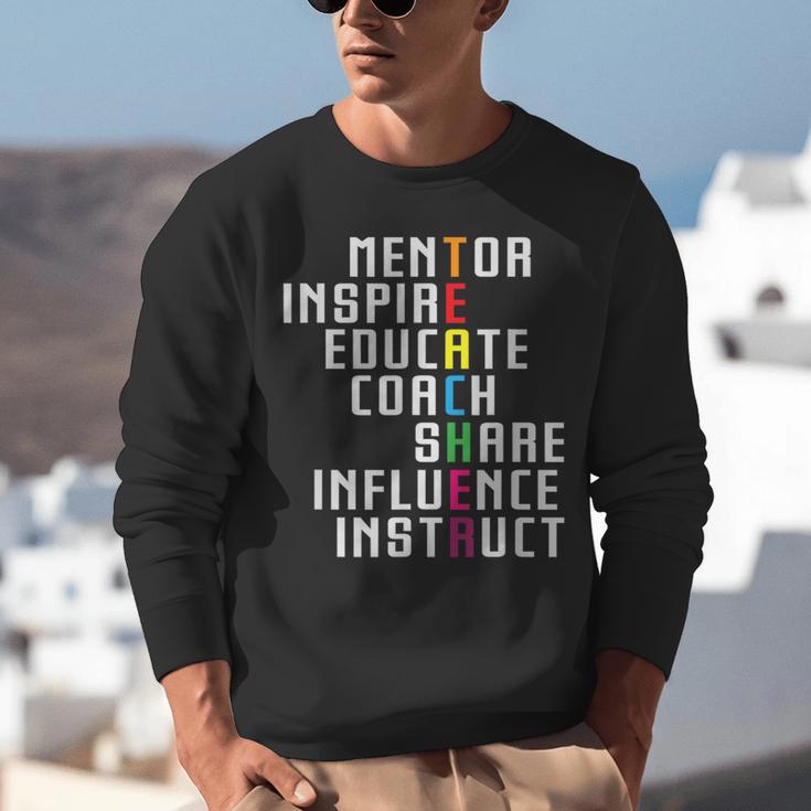 Teacher Inspirational Educator Favorite School Teacher Men Women Girls Kids Unisex Sweatshirt, funny gift