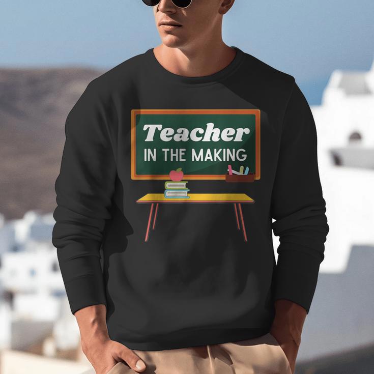Teacher In The Making Future Teacher Kids Back To School Unisex Sweatshirt, Future Teacher Sweatshirts, funny gift Teacher In The Making Future Teacher Kids Back To School Unisex Sweatshirt, Future Teacher Sweatshirts, funny gift
