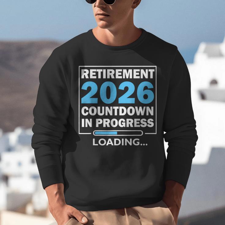 Teacher Retirement Class Of 2026 Loading Retired Unisex Sweatshirt, funny gift