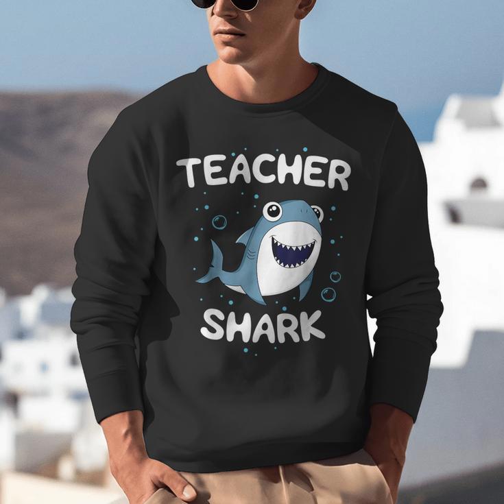 Teacher Shark Teaching Back To School Kindergarten Unisex Sweatshirt, funny gift Teacher Shark Teaching Back To School Kindergarten Unisex Sweatshirt, funny gift