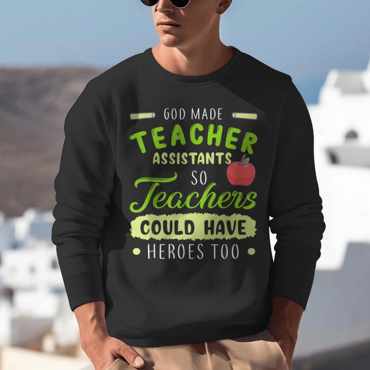 Teacher Teaching Assistant Aide Hero Unisex Sweatshirt, funny gift