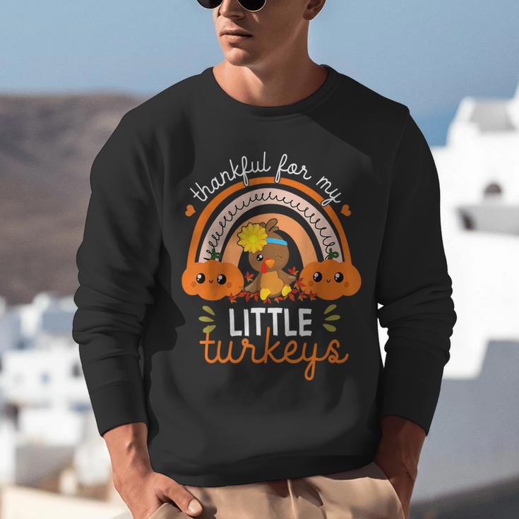 Teacher Thanksgiving Shirt Thankful For My Little Turkeys Unisex Sweatshirt, funny gift Teacher Thanksgiving Shirt Thankful For My Little Turkeys Unisex Sweatshirt, funny gift