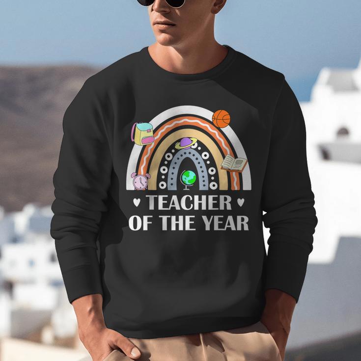 Teacher Of The Year Best Teacher Ever Men Women Unisex Sweatshirt, funny gift Teacher Of The Year Best Teacher Ever Men Women Unisex Sweatshirt, funny gift