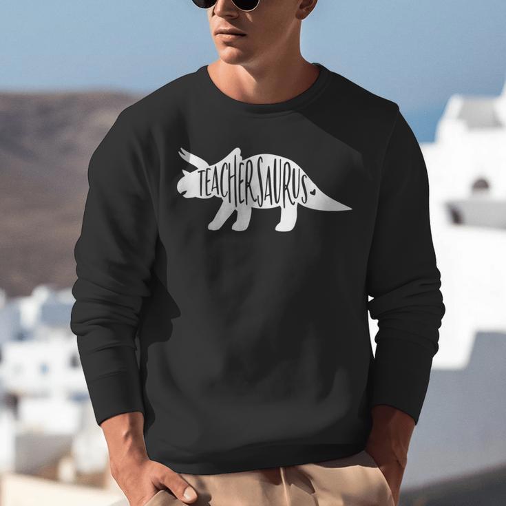Teachersaurus Like A Normal Teacher Awesome Dinosaur Teacher Men Women Girls Kids Unisex Sweatshirt, funny gift Teachersaurus Like A Normal Teacher Awesome Dinosaur Teacher Men Women Girls Kids Unisex Sweatshirt, funny gift
