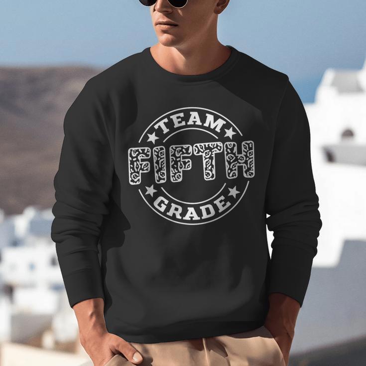 Team Fifth Grade Teacher Student Squad Team 5th Grade School Unisex Sweatshirt, funny gift Team Fifth Grade Teacher Student Squad Team 5th Grade School Unisex Sweatshirt, funny gift