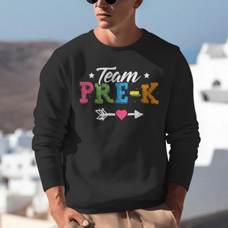 Team Pre-K Shirt PreSchool Teacher Student Back To School Unisex Sweatshirt, funny gift Team Pre-K Shirt PreSchool Teacher Student Back To School Unisex Sweatshirt, funny gift