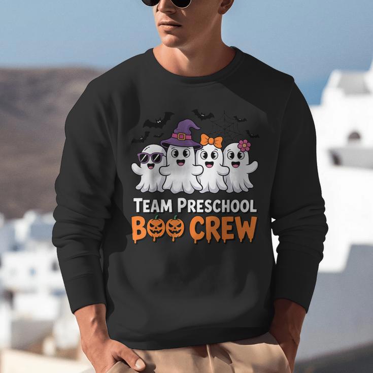 Team Preschool Boo Crew Halloween Teacher Student Costume Unisex Sweatshirt, funny gift Team Preschool Boo Crew Halloween Teacher Student Costume Unisex Sweatshirt, funny gift