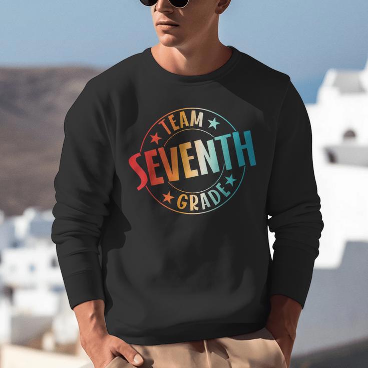 Team Seventh Grade Teacher Student Back To School 7th Grade Unisex Sweatshirt, funny gift Team Seventh Grade Teacher Student Back To School 7th Grade Unisex Sweatshirt, funny gift