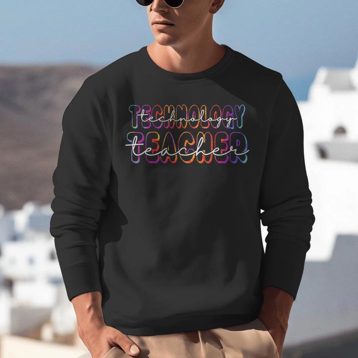 Technology Teacher Student First Day Back To School Tie Dye For Men Women Girls Kids Unisex Sweatshirt, funny gift Technology Teacher Student First Day Back To School Tie Dye For Men Women Girls Kids Unisex Sweatshirt, funny gift