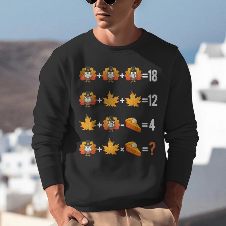 Thanksgiving Order Of Operations Quiz Math Teacher Life Unisex Sweatshirt, funny gift