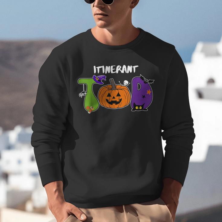 TOD Itinerant Teacher Of The Deaf Halloween ASL Interpreters Unisex Sweatshirt, funny gift