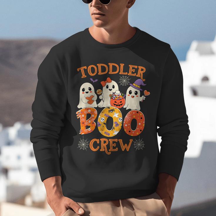 Toddler Boo Crew Halloween Costume For Teacher Kids Unisex Sweatshirt, funny gift