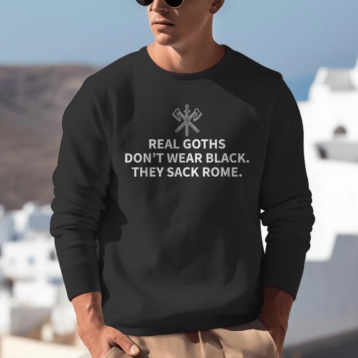 History Teacher Real Goths Sack Rome Unisex Sweatshirt, History Teacher Sweatshirts, funny gift History Teacher Real Goths Sack Rome Unisex Sweatshirt, History Teacher Sweatshirts, funny gift