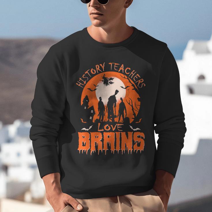 History Teachers Love Brains Halloween Teacher For Men Women Unisex Sweatshirt, History Teacher Sweatshirts, funny gift History Teachers Love Brains Halloween Teacher For Men Women Unisex Sweatshirt, History Teacher Sweatshirts, funny gift
