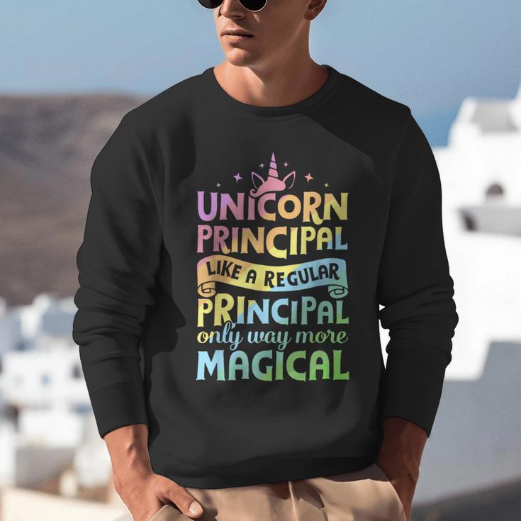 Unicorn Principal Back To School Teacher Appreciation Unisex Sweatshirt, funny gift Unicorn Principal Back To School Teacher Appreciation Unisex Sweatshirt, funny gift