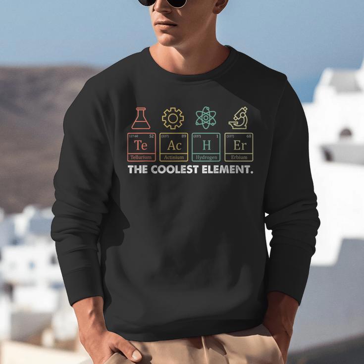 Vintage The Coolest Element Periodic Table Chemist Teacher Unisex Sweatshirt, funny gift Vintage The Coolest Element Periodic Table Chemist Teacher Unisex Sweatshirt, funny gift