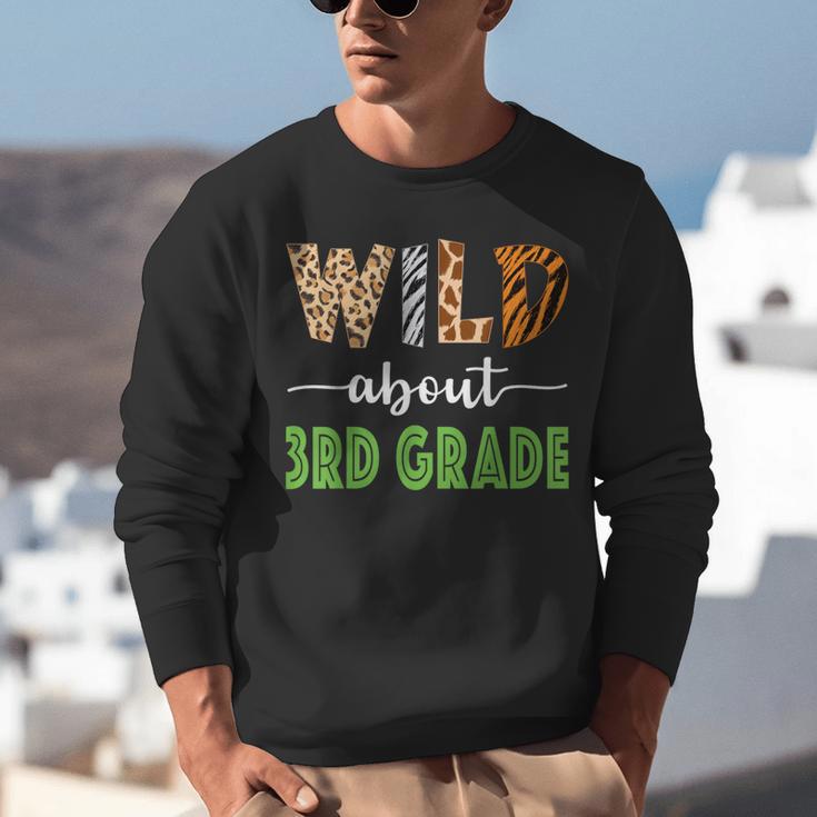 Wild About 3rd Grade Teacher Student Third Grade Zoo Safari Men Women Girls Kids Unisex Sweatshirt, funny gift Wild About 3rd Grade Teacher Student Third Grade Zoo Safari Men Women Girls Kids Unisex Sweatshirt, funny gift