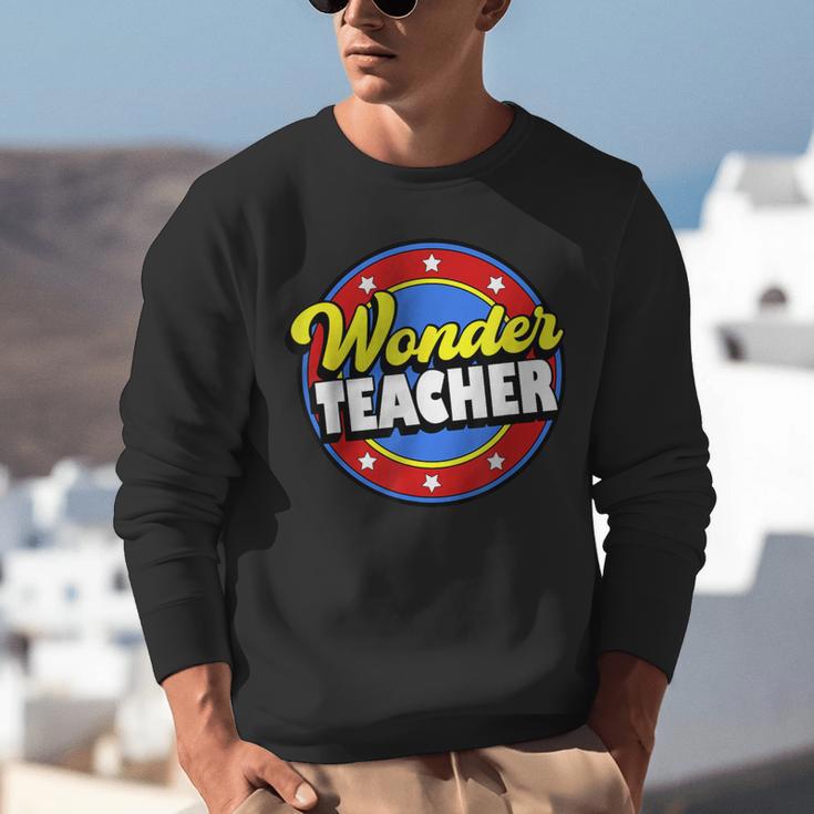 Wonder Teacher Super Woman Power Superhero Back To School Unisex Sweatshirt, Super Teacher Sweatshirts, funny gift Wonder Teacher Super Woman Power Superhero Back To School Unisex Sweatshirt, Super Teacher Sweatshirts, funny gift