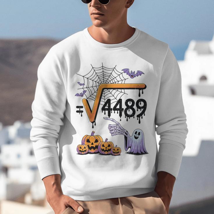 4489 Square Root 67 Math Teacher Halloween Costume Professor Unisex Sweatshirt, funny gift