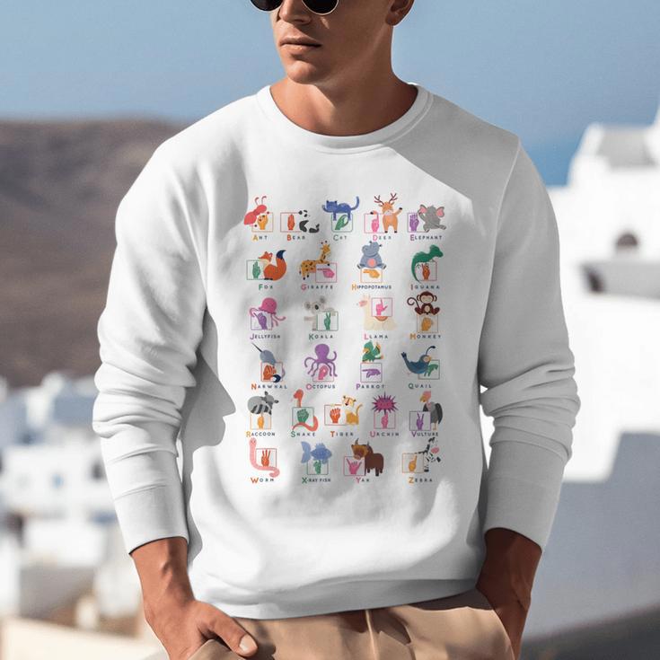 American Sign Language For Teachers ASL Alphabet Unisex Sweatshirt, funny gift American Sign Language For Teachers ASL Alphabet Unisex Sweatshirt, funny gift
