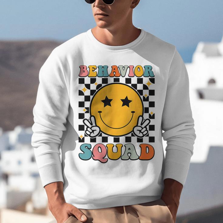 Behavior Squad Specialist Analyst Behavior Teacher Retro Unisex Sweatshirt, funny gift Behavior Squad Specialist Analyst Behavior Teacher Retro Unisex Sweatshirt, funny gift