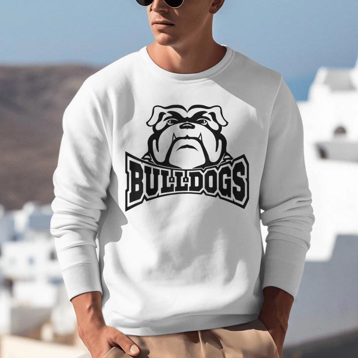 Bulldogs Teacher Student School Sports Fan Team Spirit Unisex Sweatshirt, funny gift Bulldogs Teacher Student School Sports Fan Team Spirit Unisex Sweatshirt, funny gift