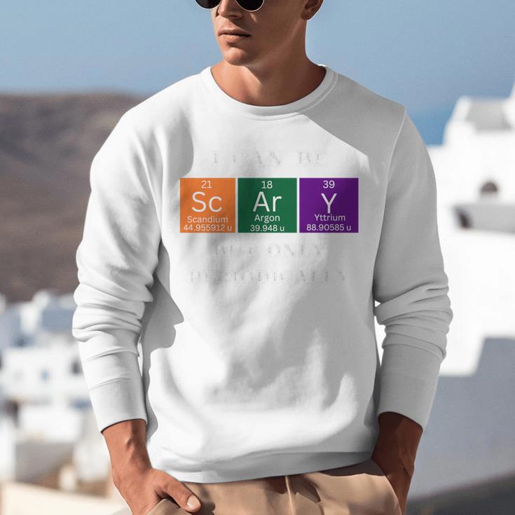 Chemisty Science Teacher Periodic Table Halloween Unisex Sweatshirt, Science Teacher Sweatshirts, funny gift