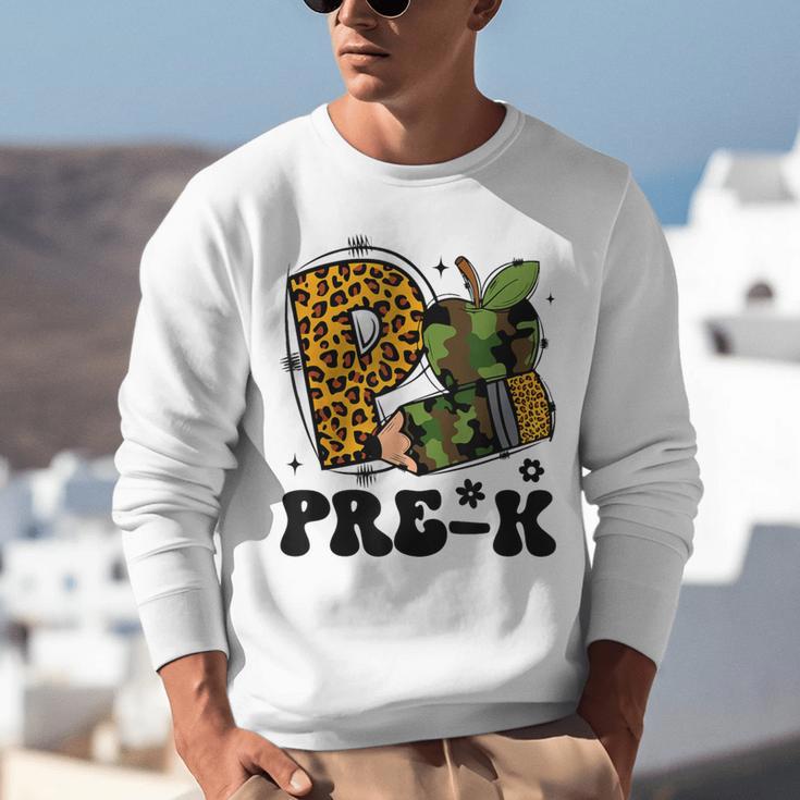 Cute Camo Pre K Back To School Teacher Kid Preschool Unisex Sweatshirt, funny gift Cute Camo Pre K Back To School Teacher Kid Preschool Unisex Sweatshirt, funny gift