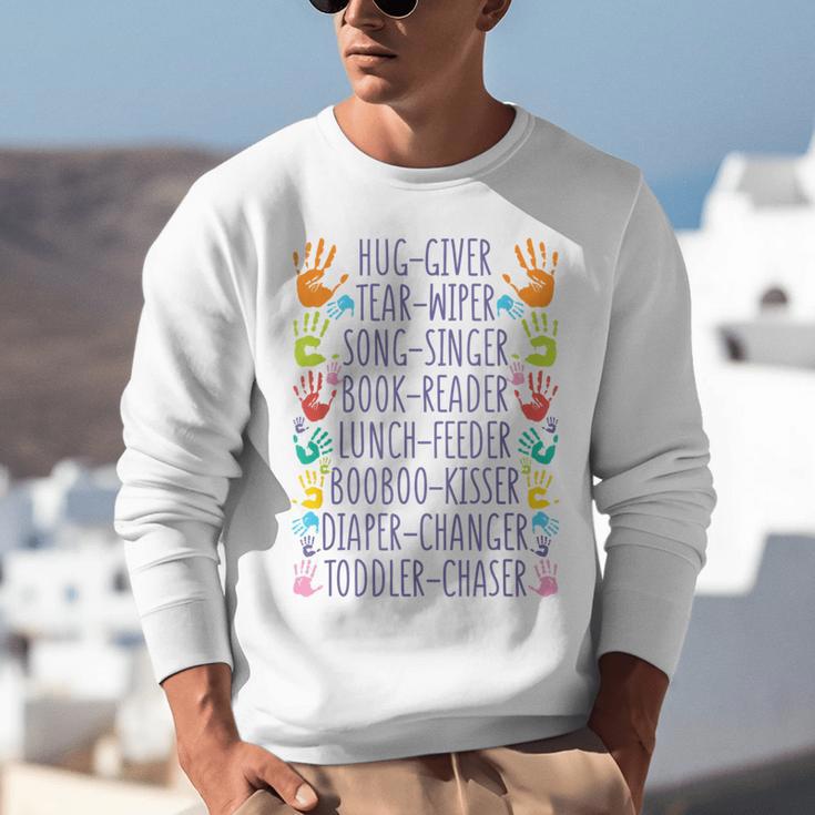 Daycare Provider Daycare Teacher Childcare Provider Unisex Sweatshirt, funny gift Daycare Provider Daycare Teacher Childcare Provider Unisex Sweatshirt, funny gift