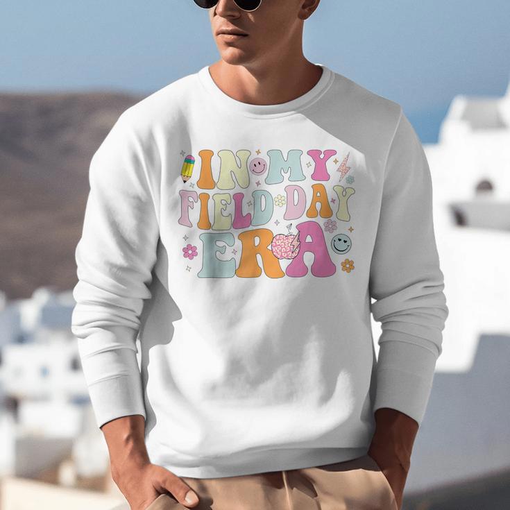 In My Field Day Era Teacher Kids Cute Groovy Field Day Unisex Sweatshirt, Groovy Teacher Sweatshirts, funny gift In My Field Day Era Teacher Kids Cute Groovy Field Day Unisex Sweatshirt, Groovy Teacher Sweatshirts, funny gift