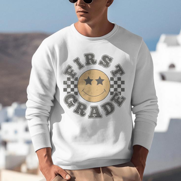 First Grade Teacher First Day Of 1st Grade Back To School Unisex Sweatshirt, First Grade Teacher Sweatshirts, funny gift First Grade Teacher First Day Of 1st Grade Back To School Unisex Sweatshirt, First Grade Teacher Sweatshirts, funny gift