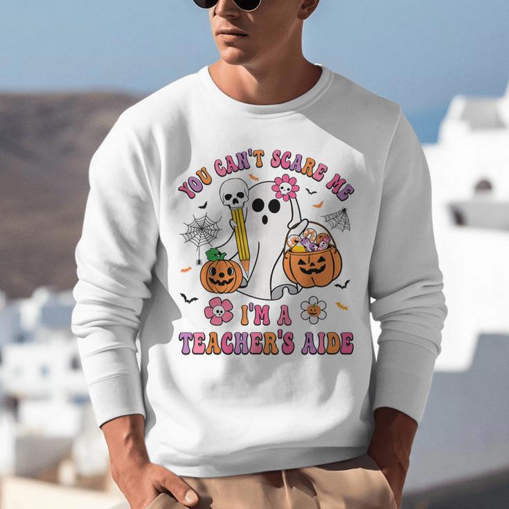 Halloween You Can't Scare Me I'm A School Teacher's Aide Unisex Sweatshirt, funny gift Halloween You Can't Scare Me I'm A School Teacher's Aide Unisex Sweatshirt, funny gift