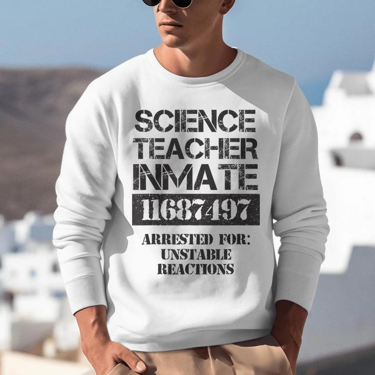 Halloween Science Teacher Prisoner Costume Unisex Sweatshirt, Science Teacher Sweatshirts, funny gift Halloween Science Teacher Prisoner Costume Unisex Sweatshirt, Science Teacher Sweatshirts, funny gift