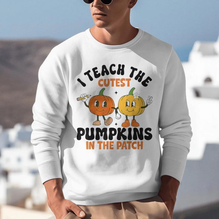 Halloween Teacher I Teach The Cutest Pumpkins In The Patch Unisex Sweatshirt, funny gift Halloween Teacher I Teach The Cutest Pumpkins In The Patch Unisex Sweatshirt, funny gift