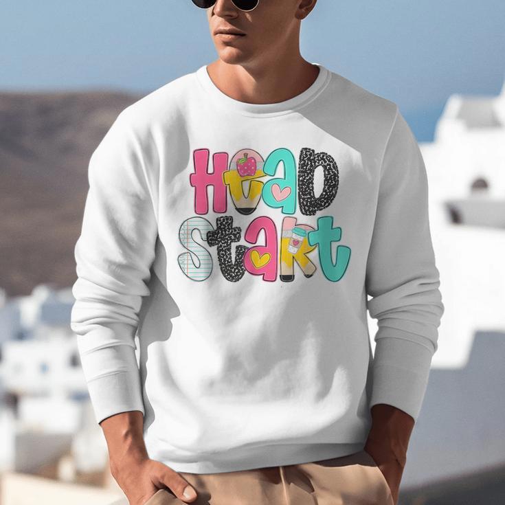 Head Start Team Homeschool Teacher Headstart Back To School Unisex Sweatshirt, funny gift Head Start Team Homeschool Teacher Headstart Back To School Unisex Sweatshirt, funny gift