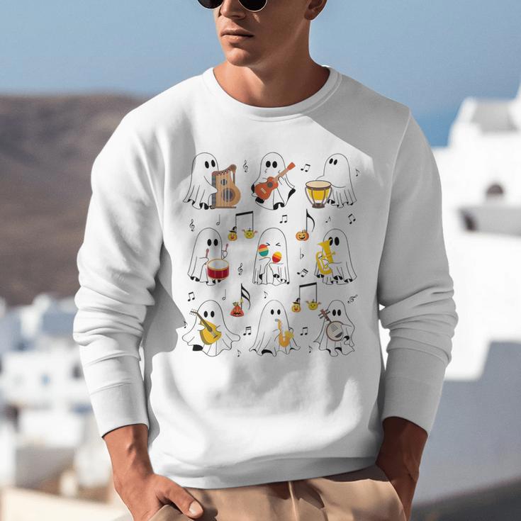 It's A Bootiful Day To Make Music Ghost Teacher Unisex Sweatshirt, funny gift