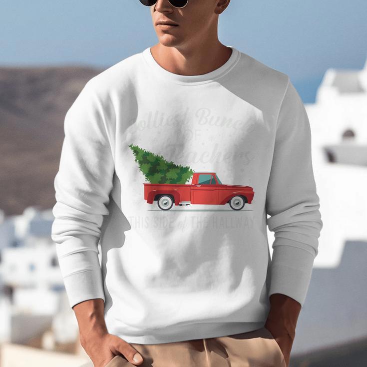 Jolliest Bunch Of Teachers This Side Of The Hallway Unisex Sweatshirt, funny gift Jolliest Bunch Of Teachers This Side Of The Hallway Unisex Sweatshirt, funny gift
