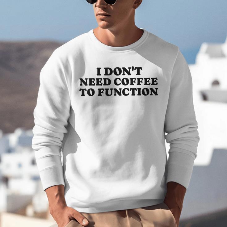 Lie Teacher Coffee Saying Humor School Women's Unisex Sweatshirt, funny gift