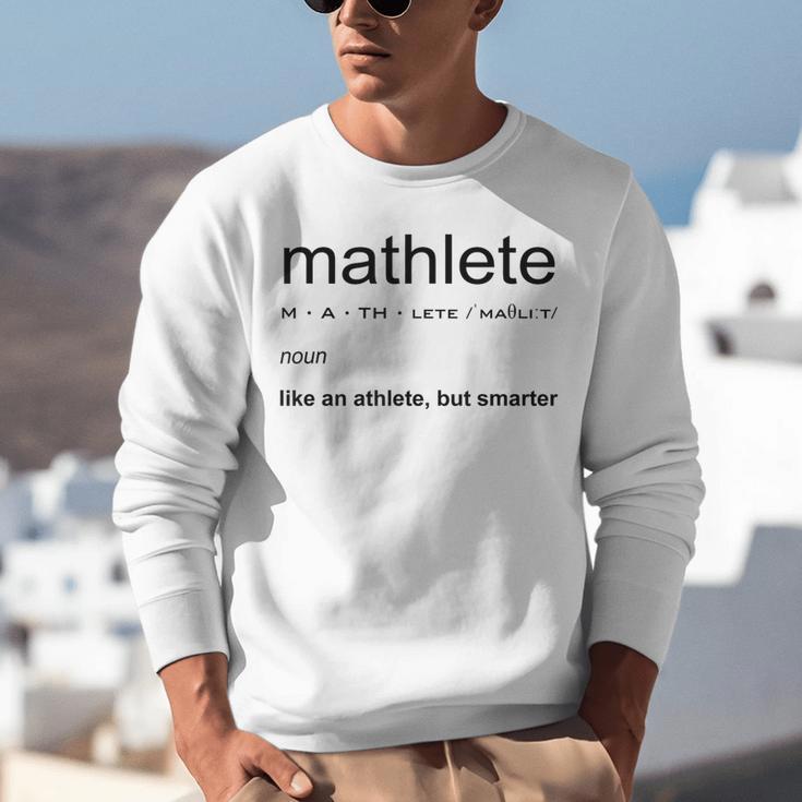 Mathlete Definition Math Math Teacher Nerd Geek Men Women Girls Kids Unisex Sweatshirt, funny gift Mathlete Definition Math Math Teacher Nerd Geek Men Women Girls Kids Unisex Sweatshirt, funny gift