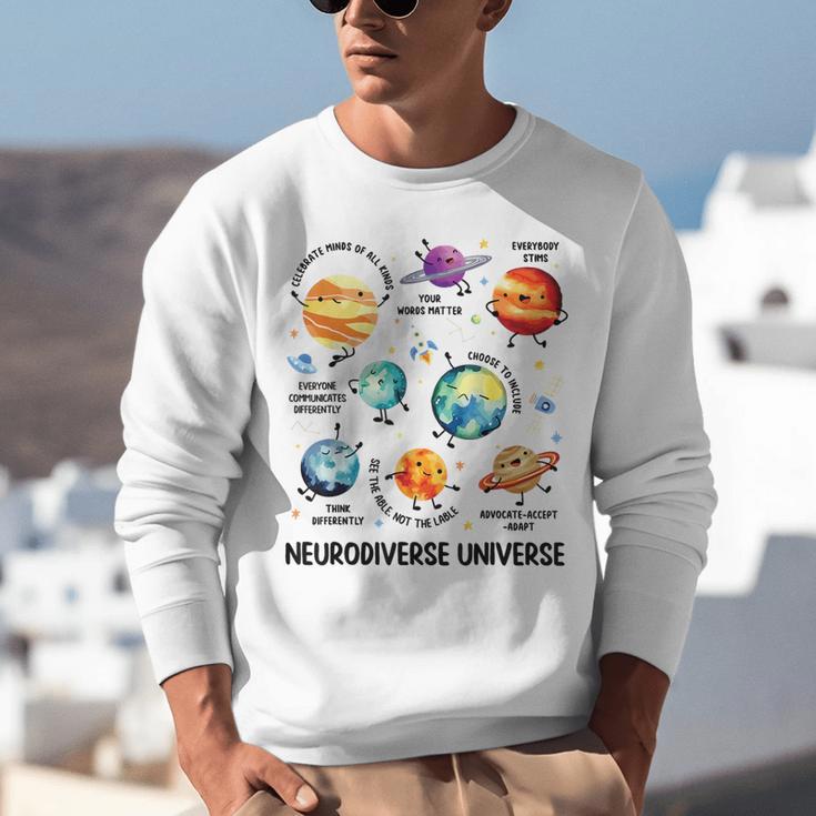 Neurodiverse Universe Space Planet Special Education Teacher Unisex Sweatshirt, funny gift Neurodiverse Universe Space Planet Special Education Teacher Unisex Sweatshirt, funny gift