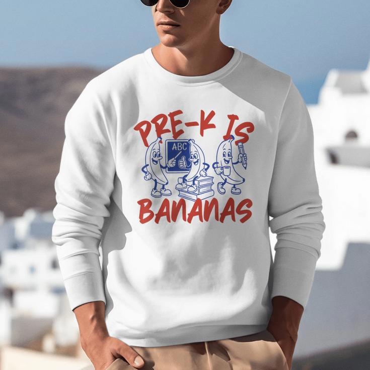 Pre-K Is Bananas Teacher Back To School Chaos Coordinator Unisex Sweatshirt, funny gift Pre-K Is Bananas Teacher Back To School Chaos Coordinator Unisex Sweatshirt, funny gift