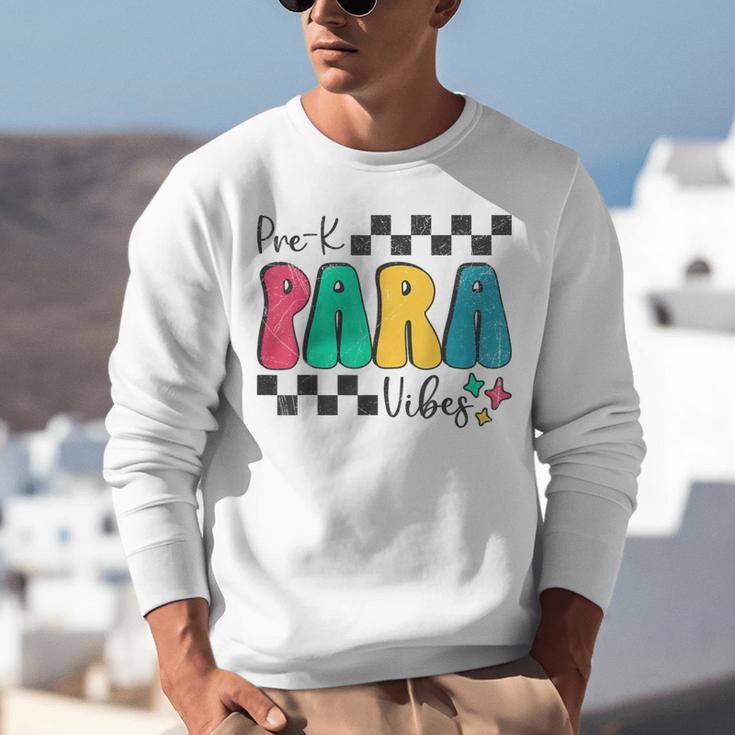 Pre-K Paraprofessional Teacher Back To School Vibes Unisex Sweatshirt, funny gift Pre-K Paraprofessional Teacher Back To School Vibes Unisex Sweatshirt, funny gift