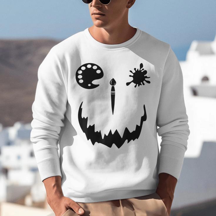 Pumpkin Artist Halloween Art Teacher Unisex Sweatshirt, funny gift Pumpkin Artist Halloween Art Teacher Unisex Sweatshirt, funny gift