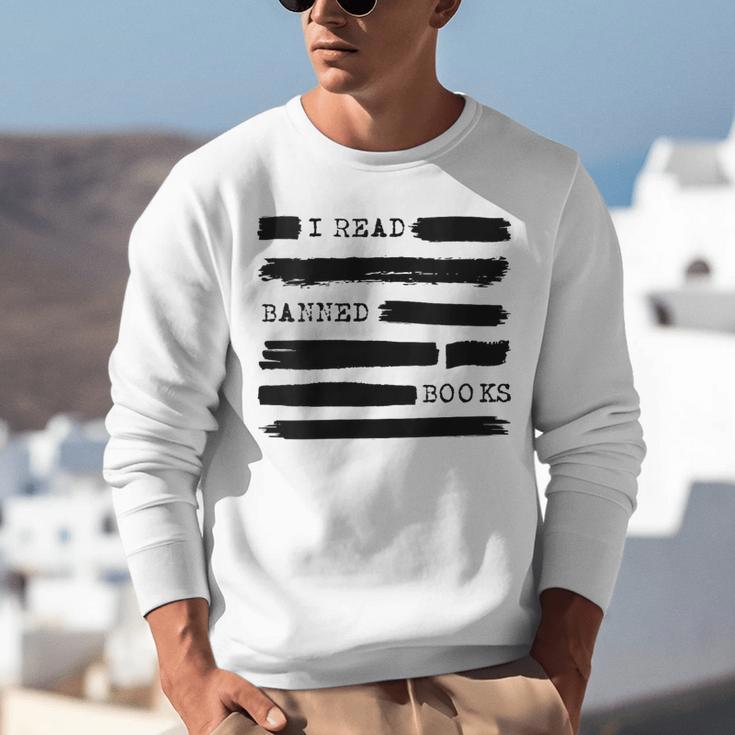 I Read Banned Books Banned Books Week Librarian Teacher Unisex Sweatshirt, funny gift I Read Banned Books Banned Books Week Librarian Teacher Unisex Sweatshirt, funny gift
