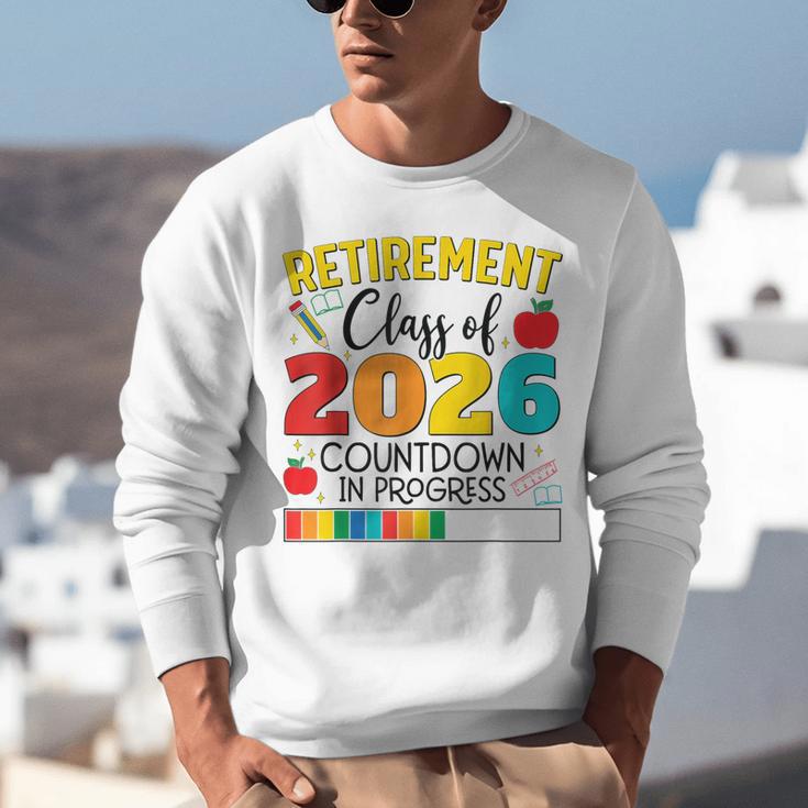 Retirement Class Of 2026 Countdown In Progress Teacher Unisex Sweatshirt, funny gift
