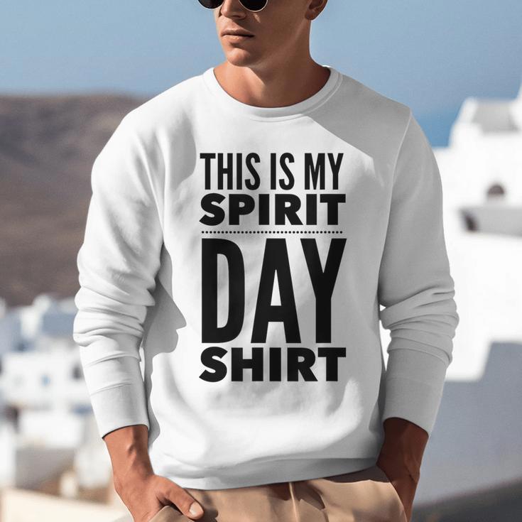 School Teacher Spirit Day Costume For Men Women Unisex Sweatshirt, funny gift School Teacher Spirit Day Costume For Men Women Unisex Sweatshirt, funny gift