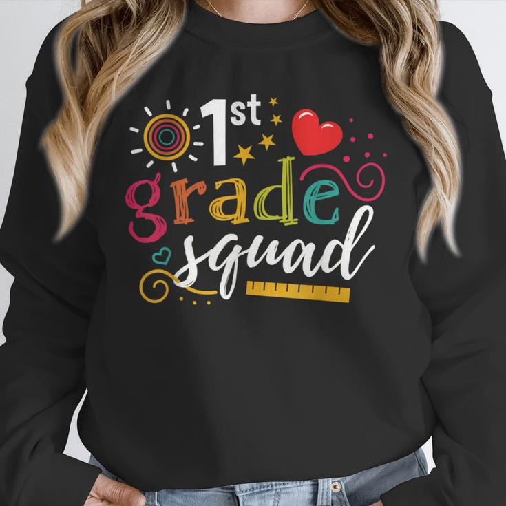 1st First Grade Squad Student Teacher Back To School Unisex Sweatshirt, novelty gifts, funny gifts 1st First Grade Squad Student Teacher Back To School Unisex Sweatshirt, novelty gifts, funny gifts