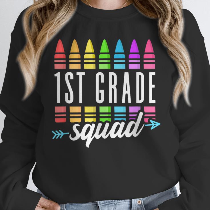 1st Grade Squad Back To School First Grade Teacher Boy Girl Unisex Sweatshirt, novelty gifts, funny gifts